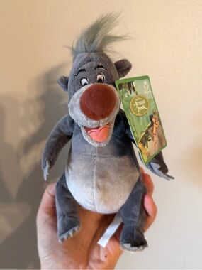 NEW Disney’s The Jungle Book Baloo 8” Plush Stuffed Animal - With Tags